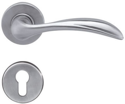 Solid Stainless Steel Lever Handle